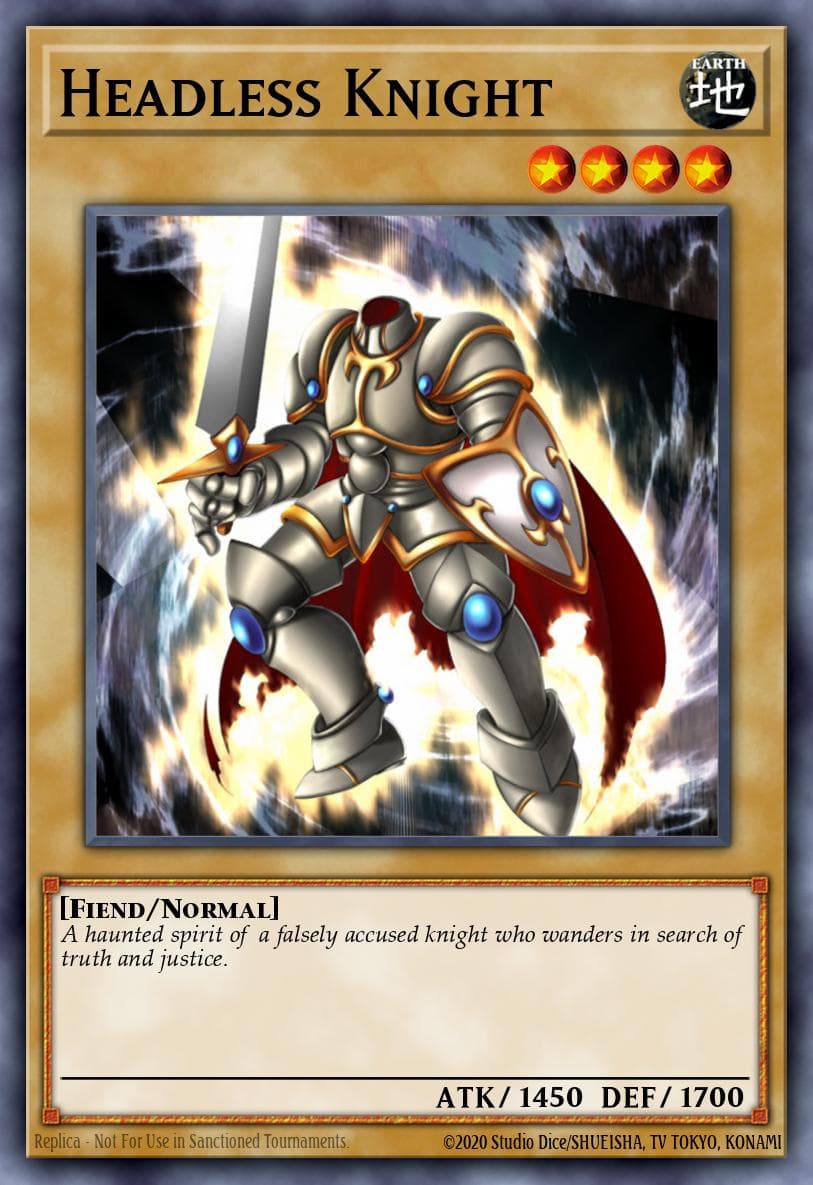 Headless Knight 2003 Yu-Gi-Oh! Labyrinth of Nightmare