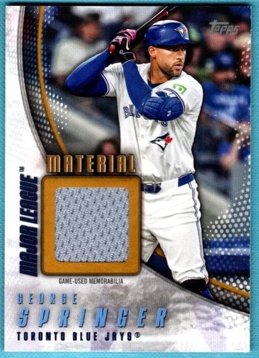 George Springer 2025 topps Topps
