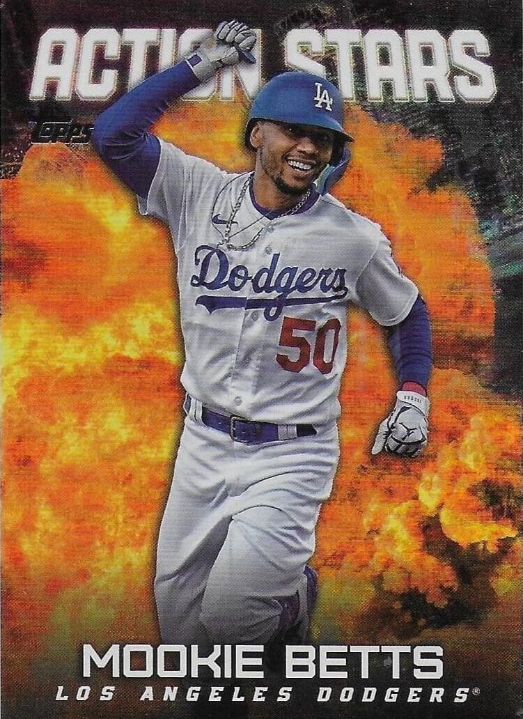 Mookie Betts 2023 topps Topps Update