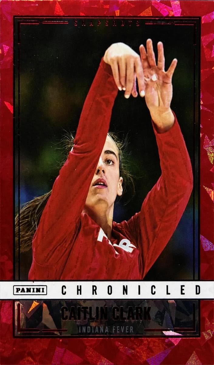 Caitlin Clark 2025 panini Caitlin Clark Chronicled