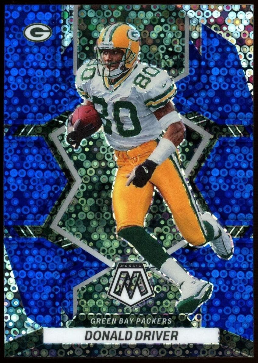 Donald Driver 2022 panini Panini Mosaic