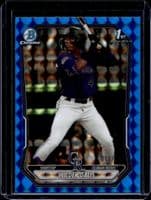 Wilder Dalis 2026 bowman Bowman Chrome Prospects - Aqua Geometric Refractor (1st)