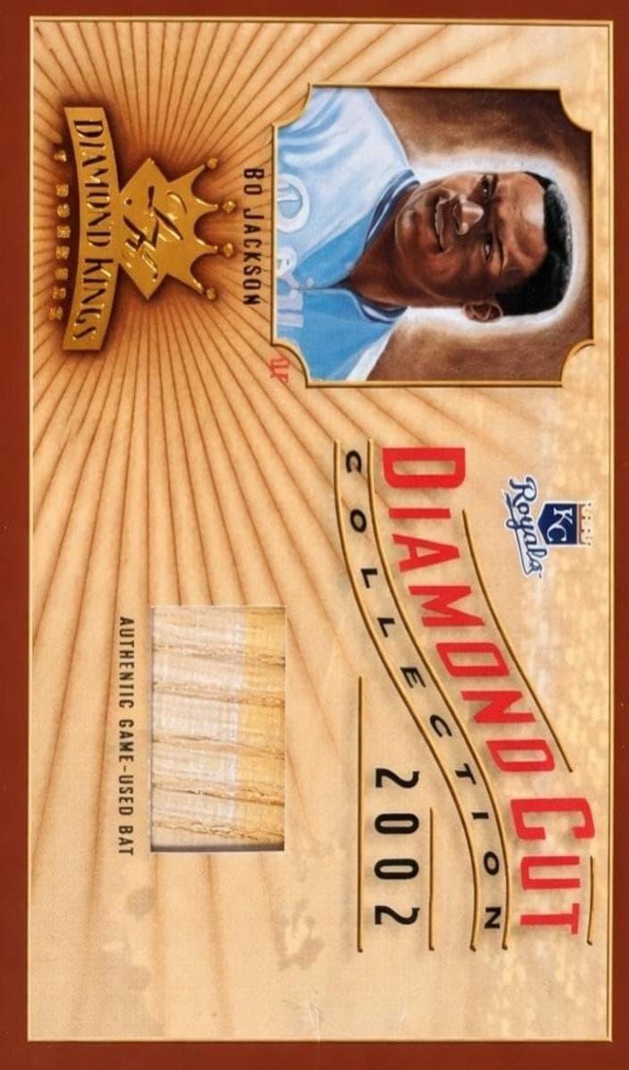 Bo Jackson 2002 panini Donruss Diamond Kings