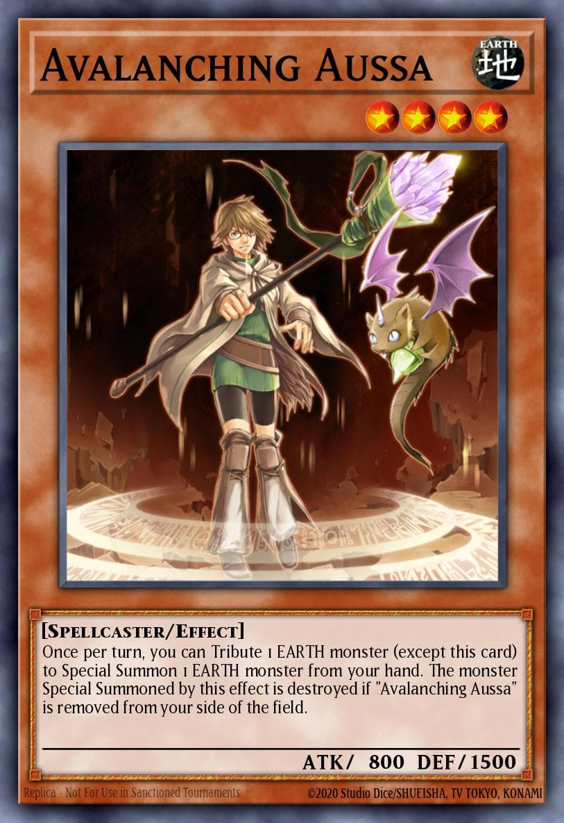 Avalanching Aussa 2007 Yu-Gi-Oh! Dark Revelation Volume 4