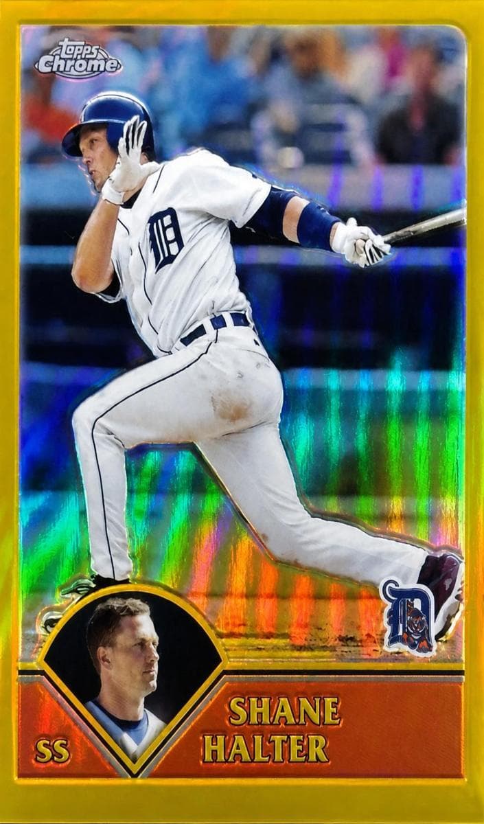 Shane Halter 2003 topps
