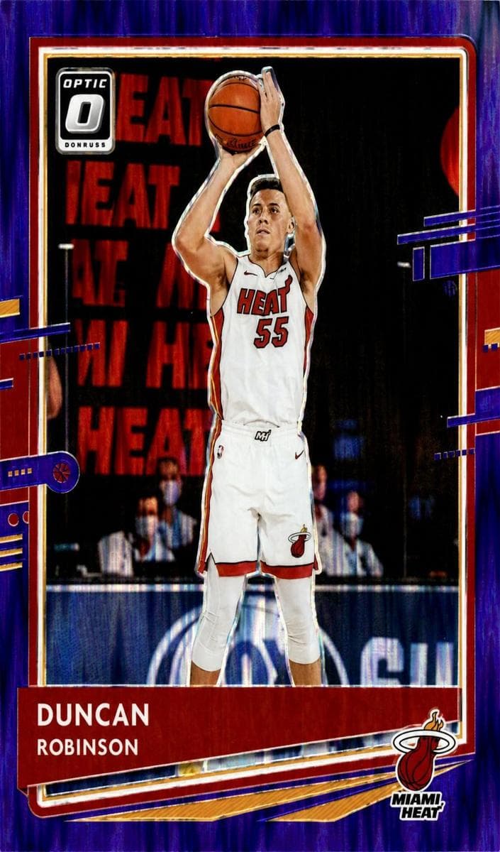 Duncan Robinson 2020 panini Donruss Optic