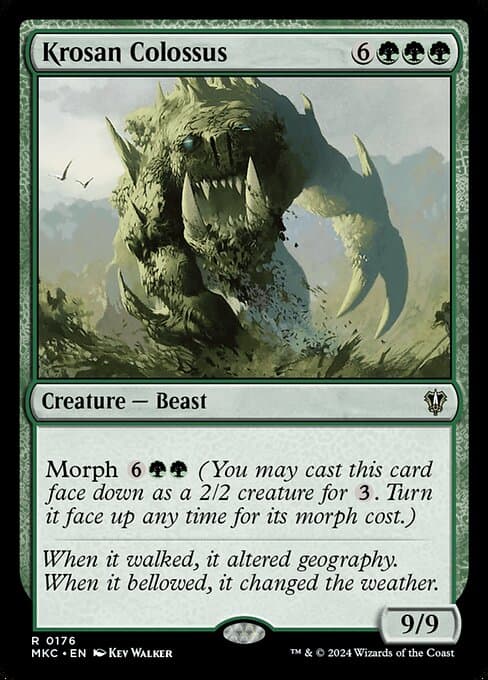 Krosan Colossus 2018 Magic: The Gathering Masters 25