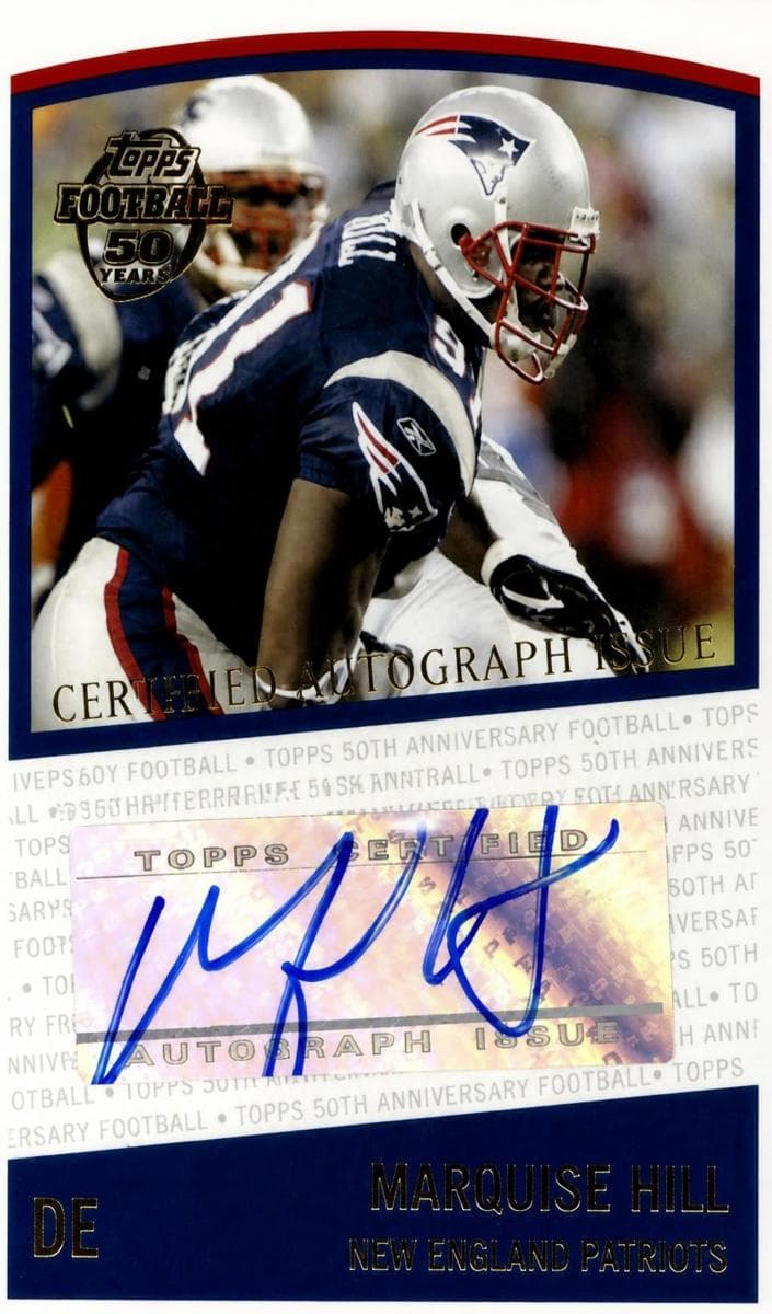 Marquise Hill 2005 topps