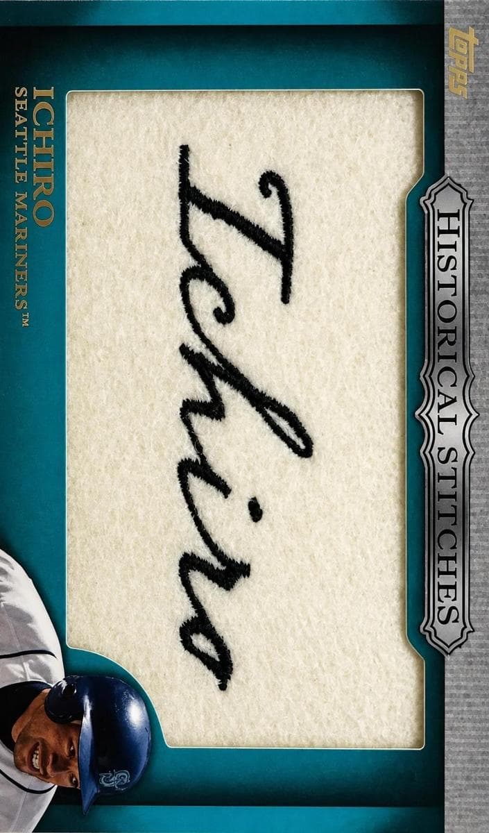 Ichiro Suzuki 2012 topps