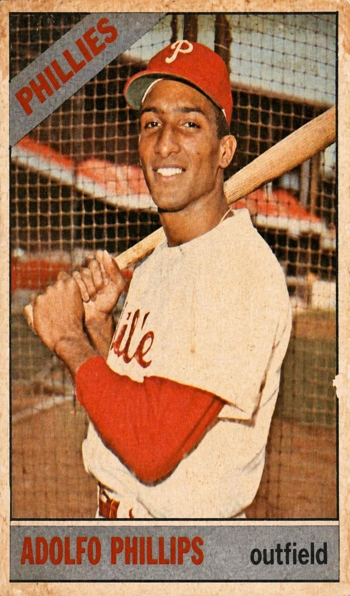 Adolfo Phillips 1966 topps Topps Venezuelan
