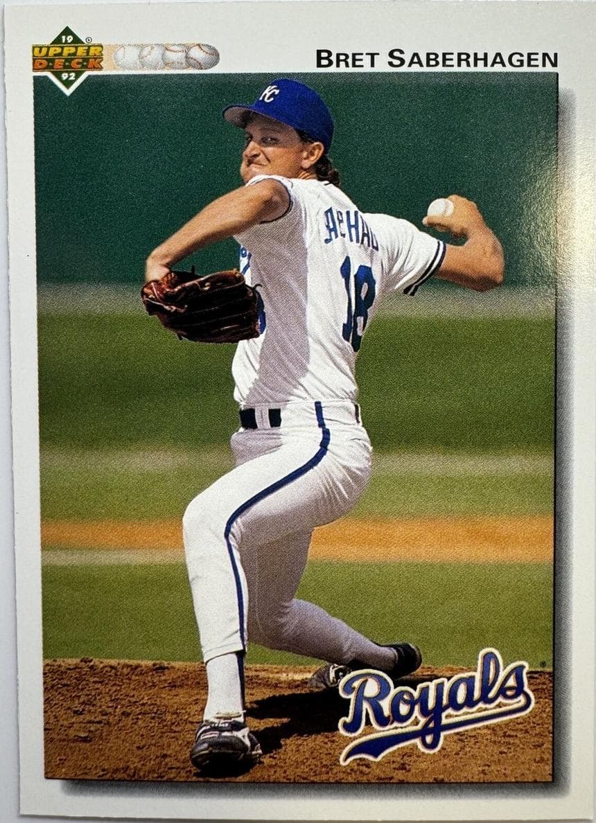 Bret Saberhagen 1992 upper-deck Upper Deck