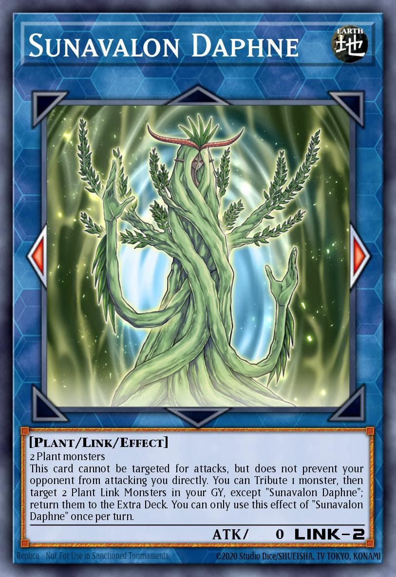 Sunavalon Daphne 2021 Yu-Gi-Oh! Lightning Overdrive 1st Edition
