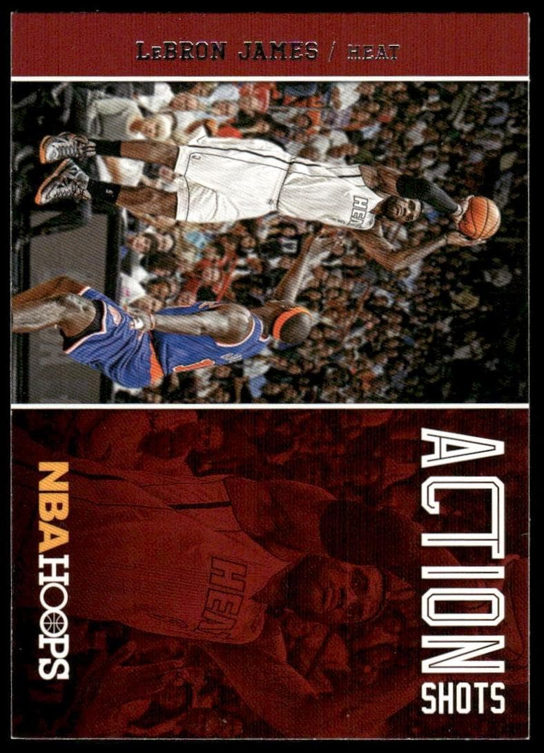 LeBron James 2013 panini