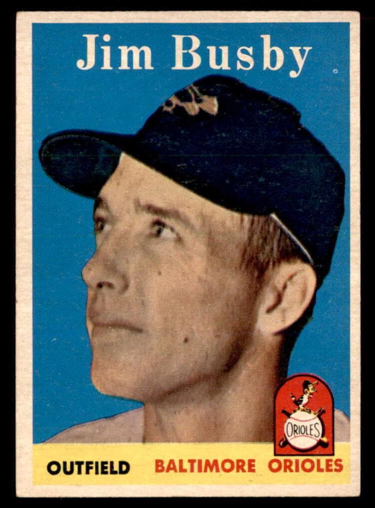 Jim Busby 1958 topps Topps