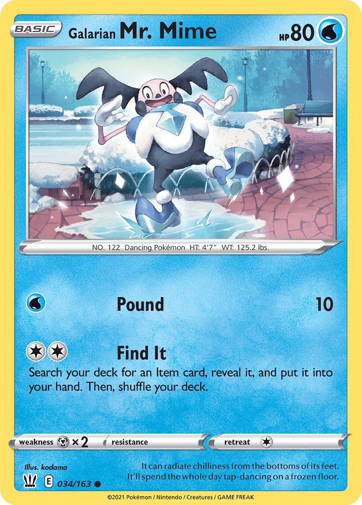 Galarian Mr. Mime #18