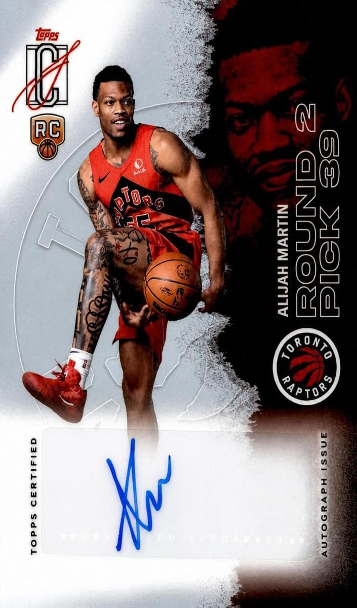 Alijah Martin 2025 topps Topps Signature Class