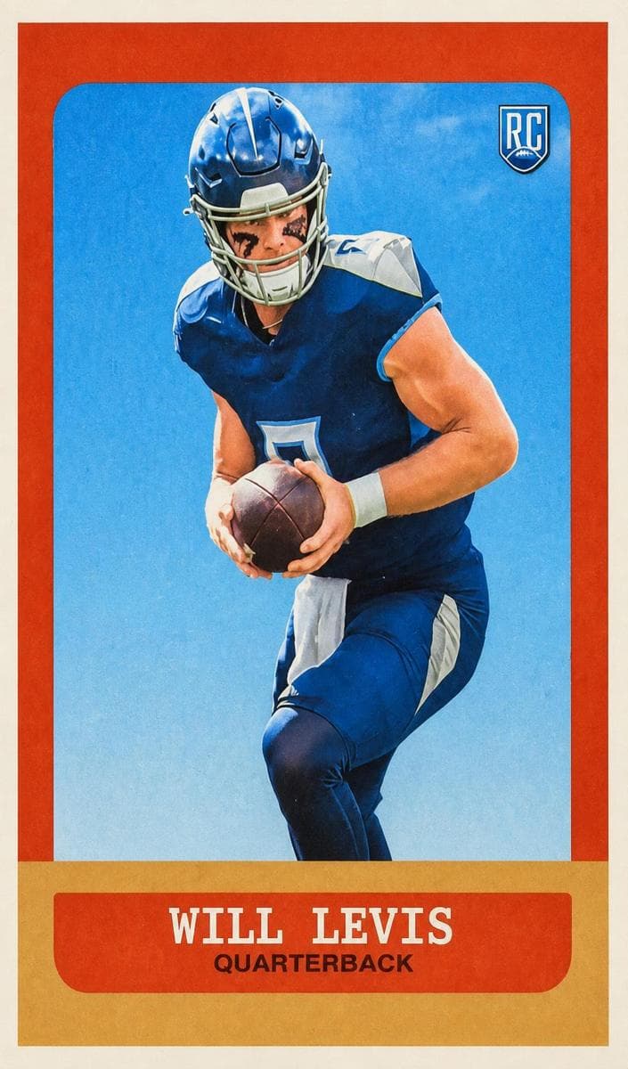 Will Levis 2023 topps Topps Composite