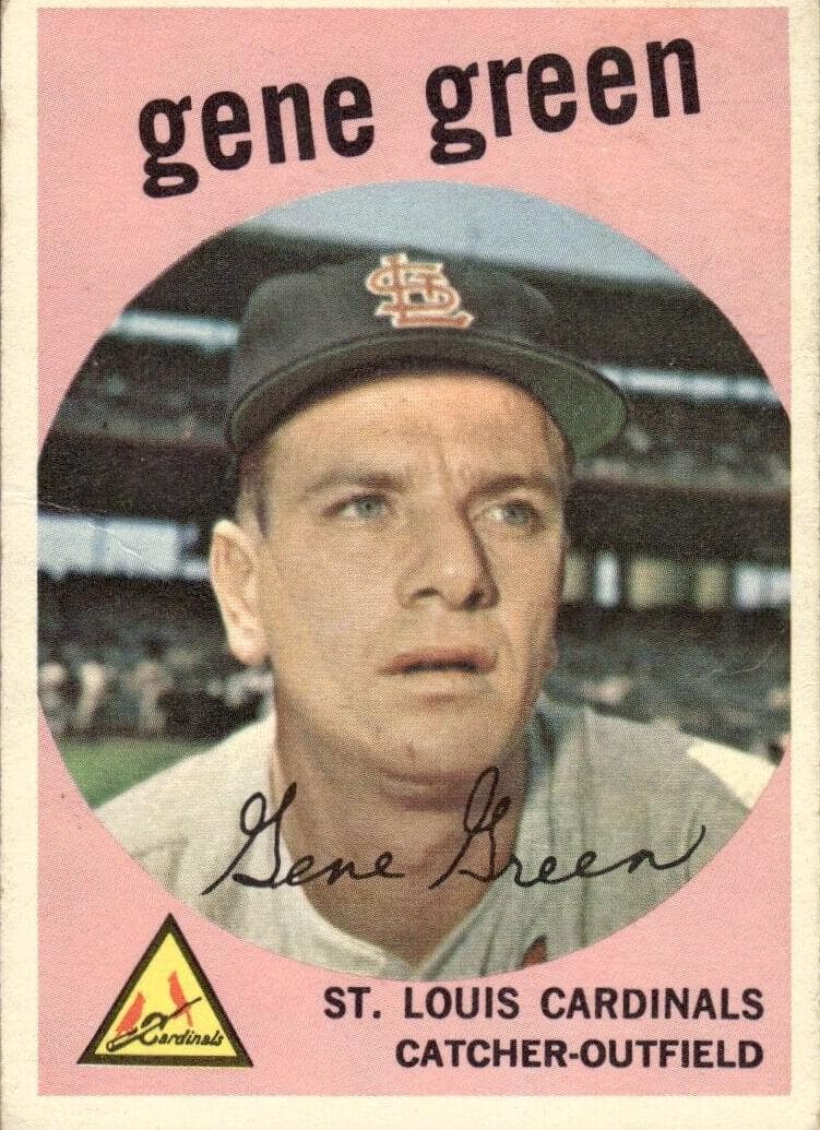Gene Green 1959 topps Topps