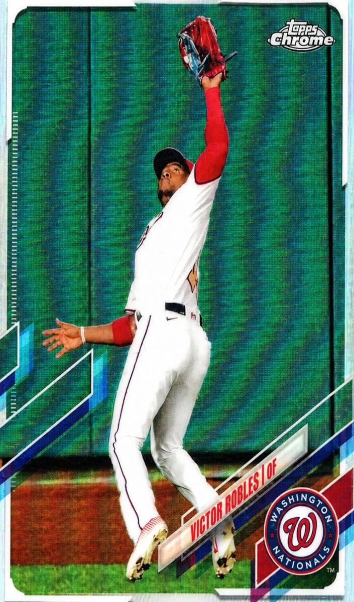 Victor Robles 2021 topps Topps Chrome