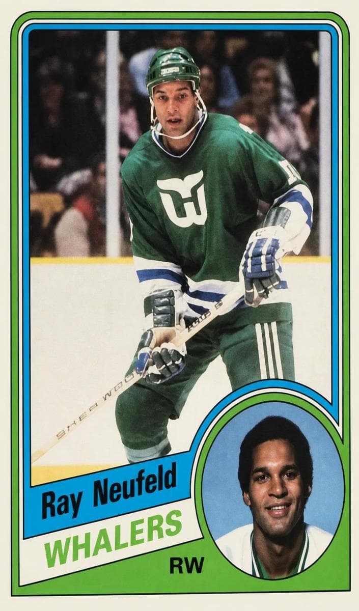 Ray Neufeld trading card