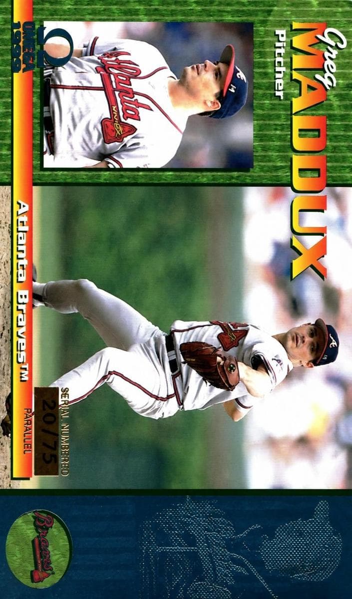 Greg Maddux 1999 unknown Pacific Omega