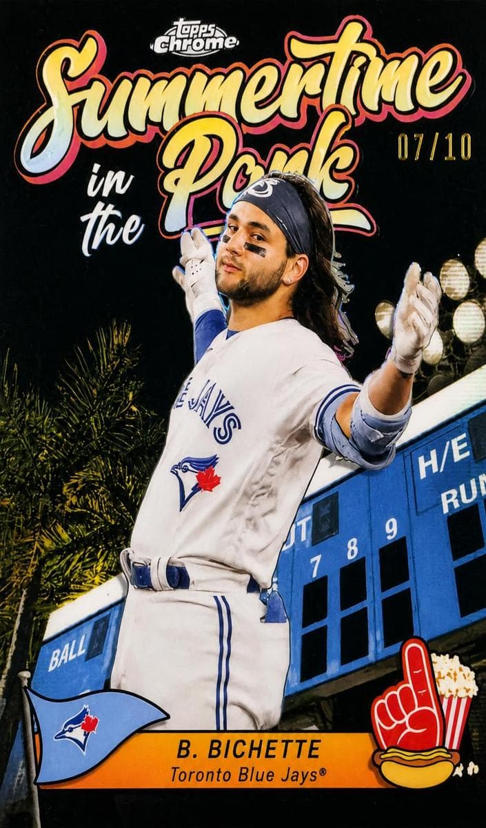 Bo Bichette 2024 topps Topps Chrome