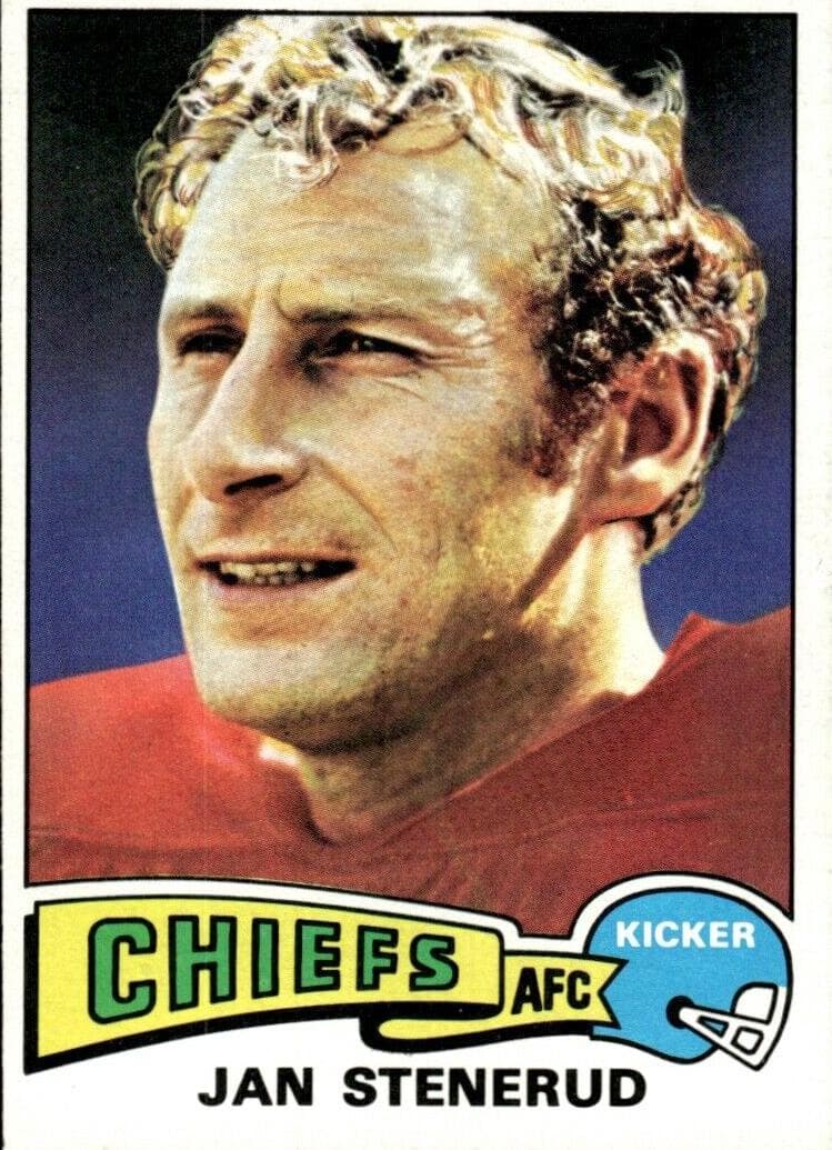 Jan Stenerud 1975 topps Topps