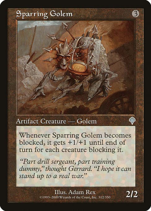 Sparring Golem 2000 Magic: The Gathering