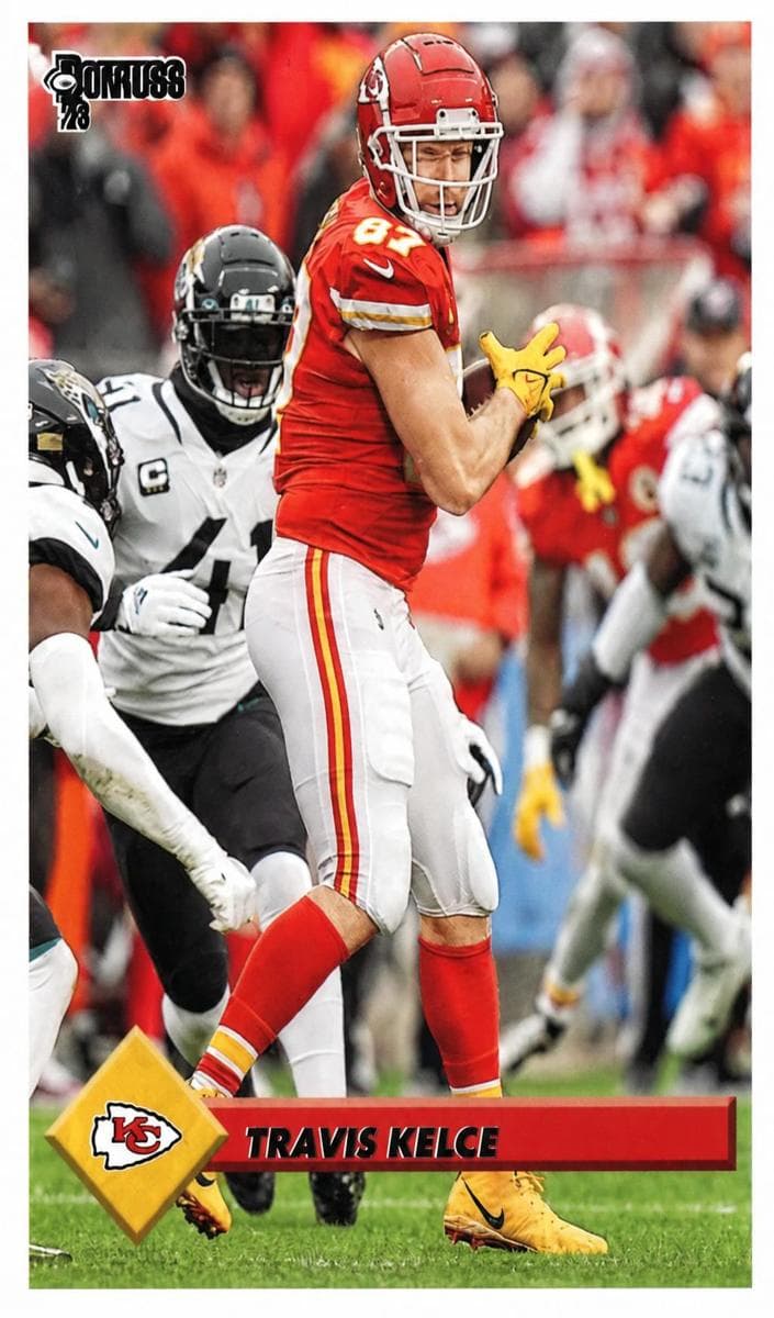 Travis Kelce 2023 panini Panini Donruss