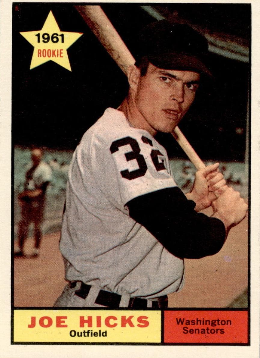 Joe Hicks 1961 topps Topps