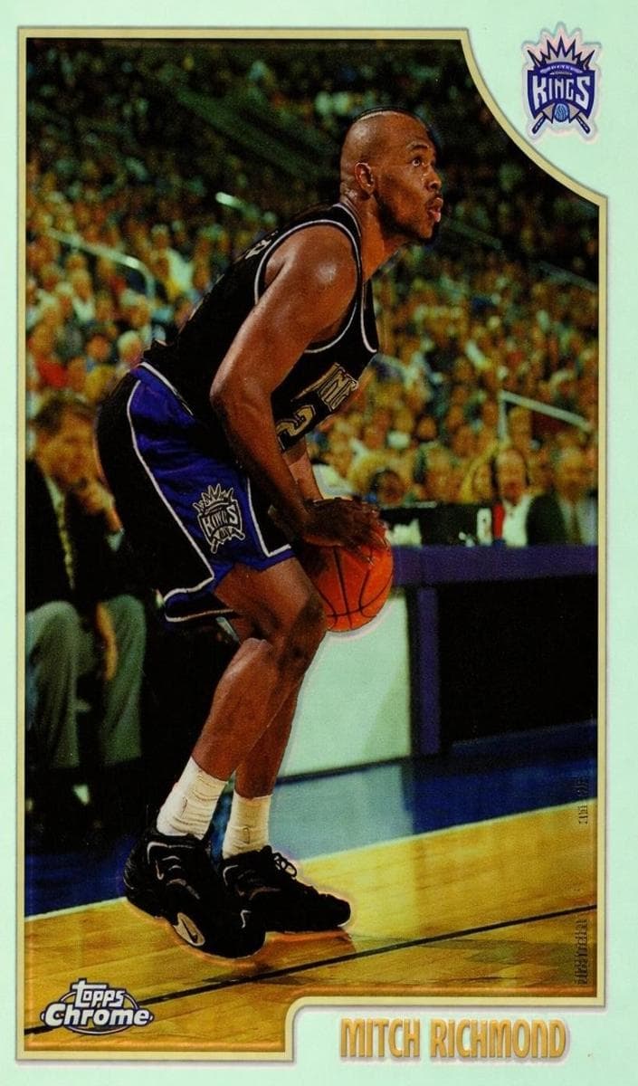 Mitch Richmond 1998 topps Topps Chrome
