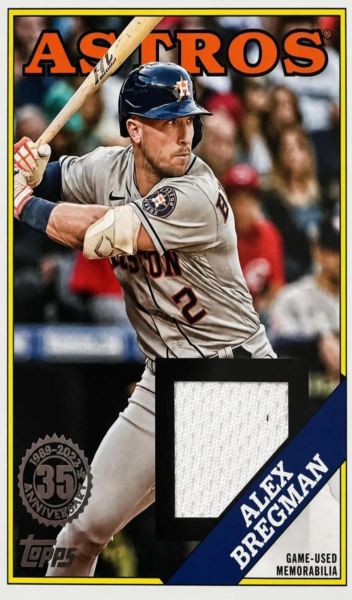 Alex Bregman 2023 topps Topps