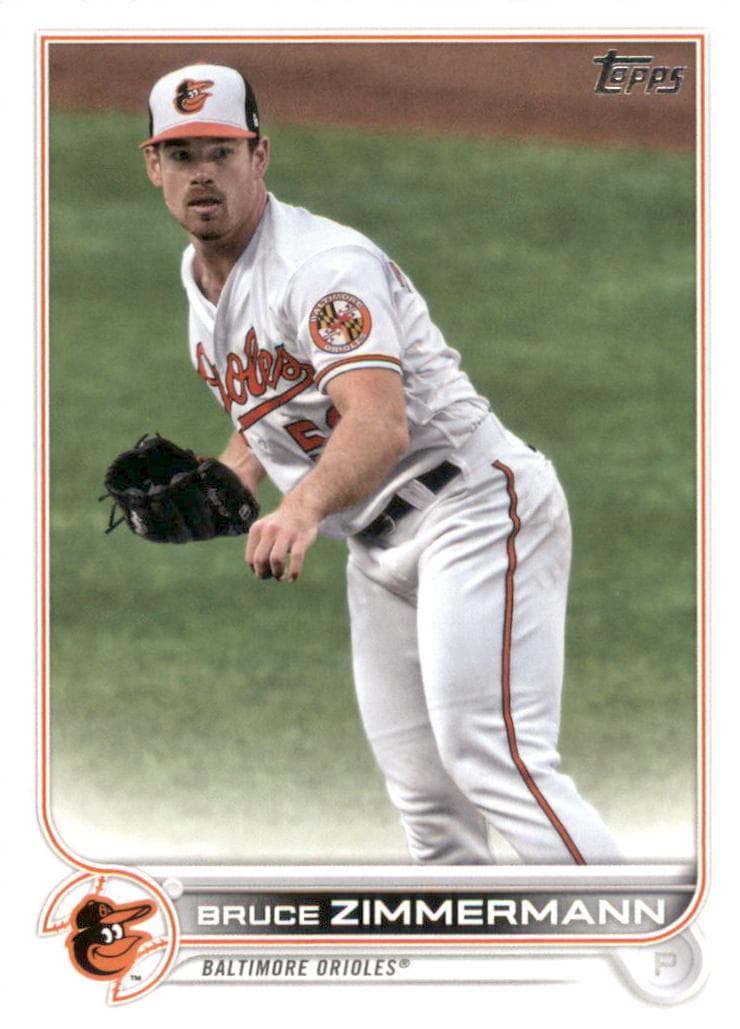 Bruce Zimmermann trading card