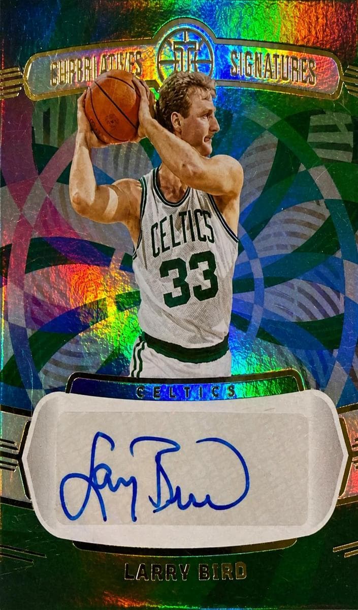 Larry Bird 2021 panini Panini Illusions
