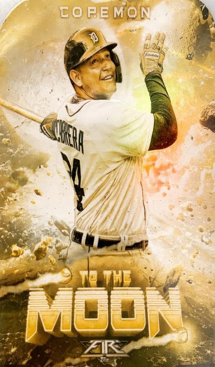 Miguel Cabrera 2022 topps Topps Fire
