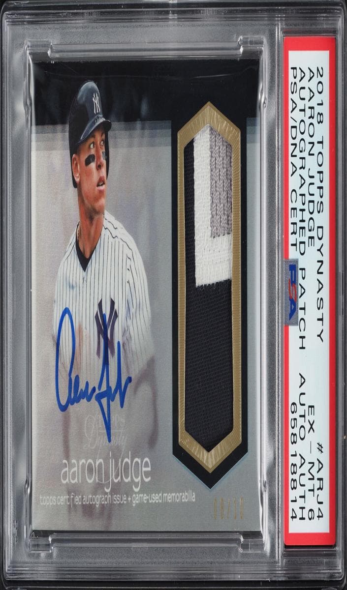 Aaron Judge 2018 topps Topps Dynasty