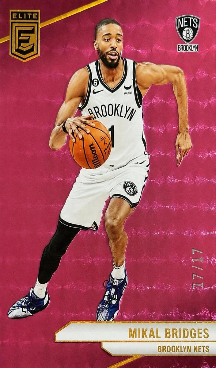 Mikal Bridges 2023 panini Donruss Elite