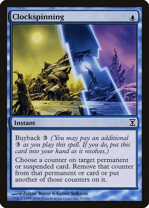 Clockspinning 2023 Magic: The Gathering Doctor Who Foil