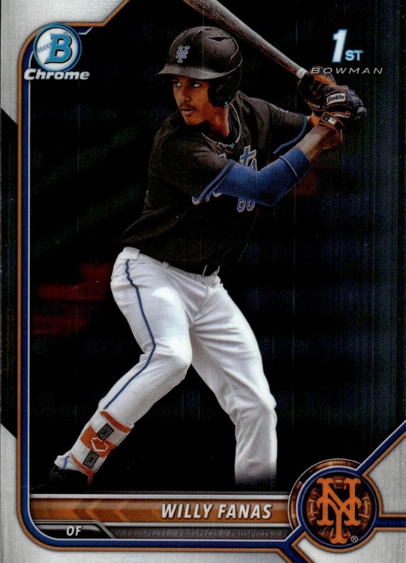 Willy Fanas 2022 bowman Bowman Chrome