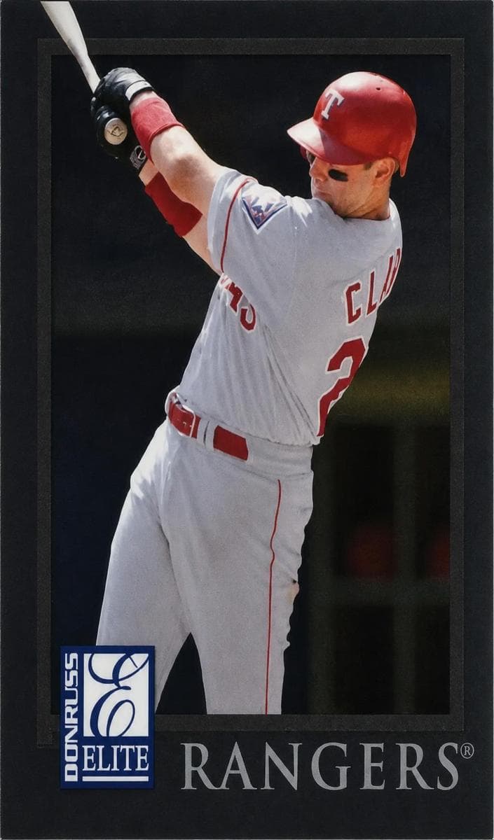 Will Clark 1998 panini Donruss Collections