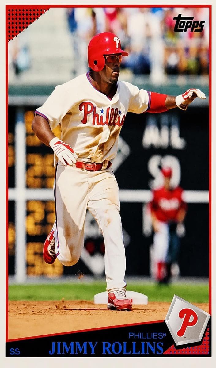 Jimmy Rollins 2009 topps Topps