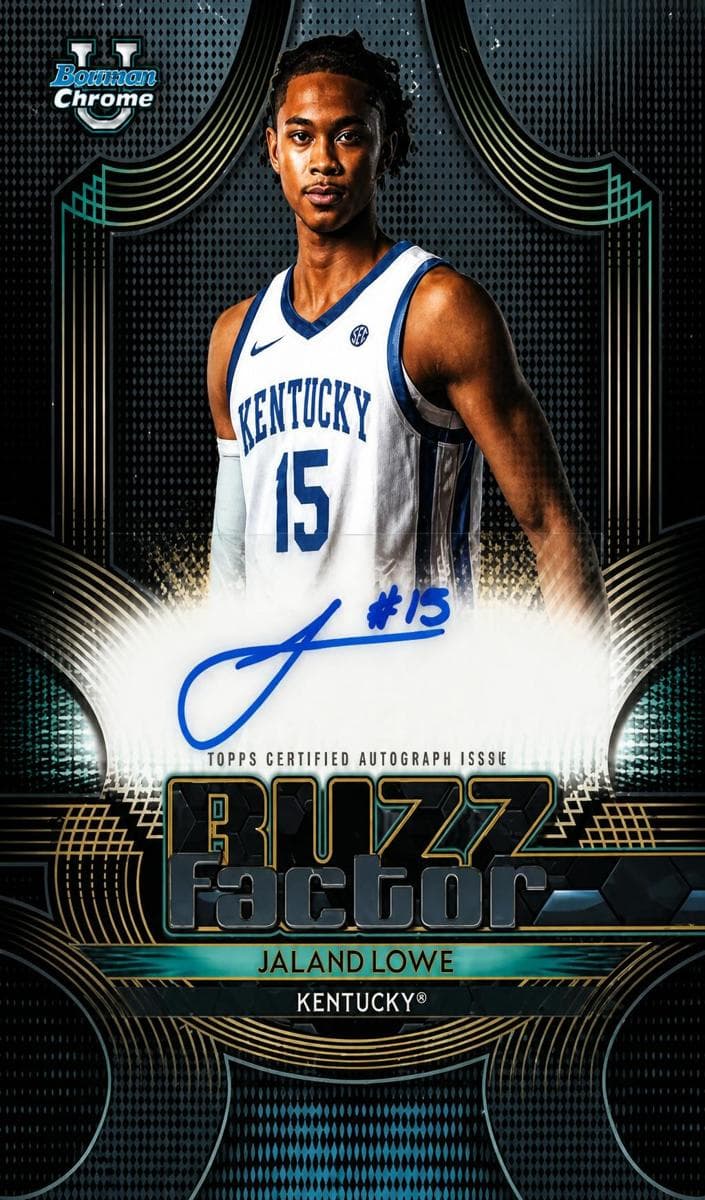 Jaland Lowe trading card