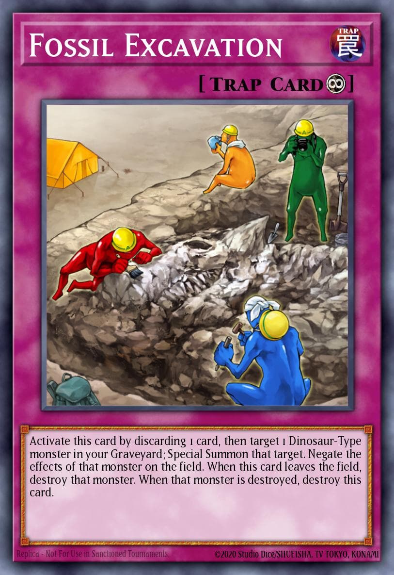 Fossil Excavation 2006 Yu-Gi-Oh! Structure Deck: Dinosaur's Rage