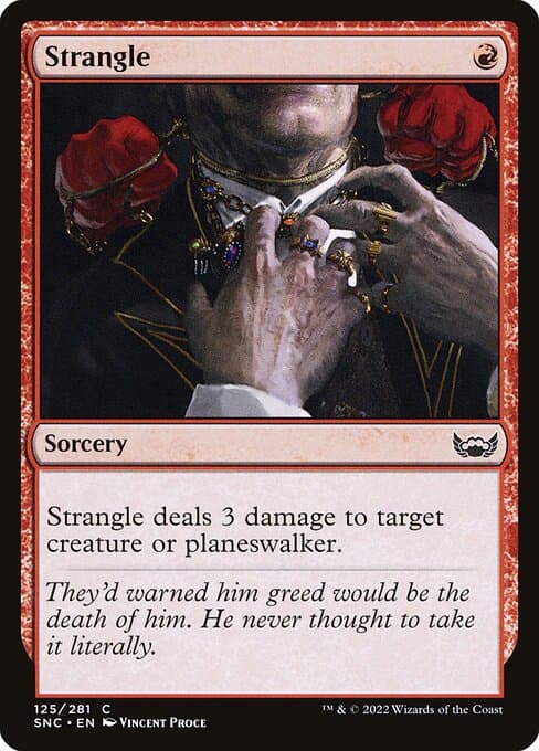 Strangle 2022 Magic: The Gathering Streets of New Capenna