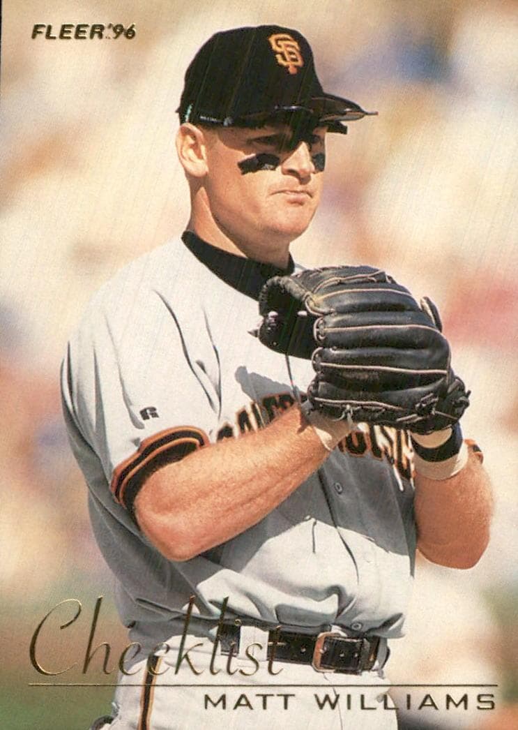 Matt Williams 1996 fleer Fleer