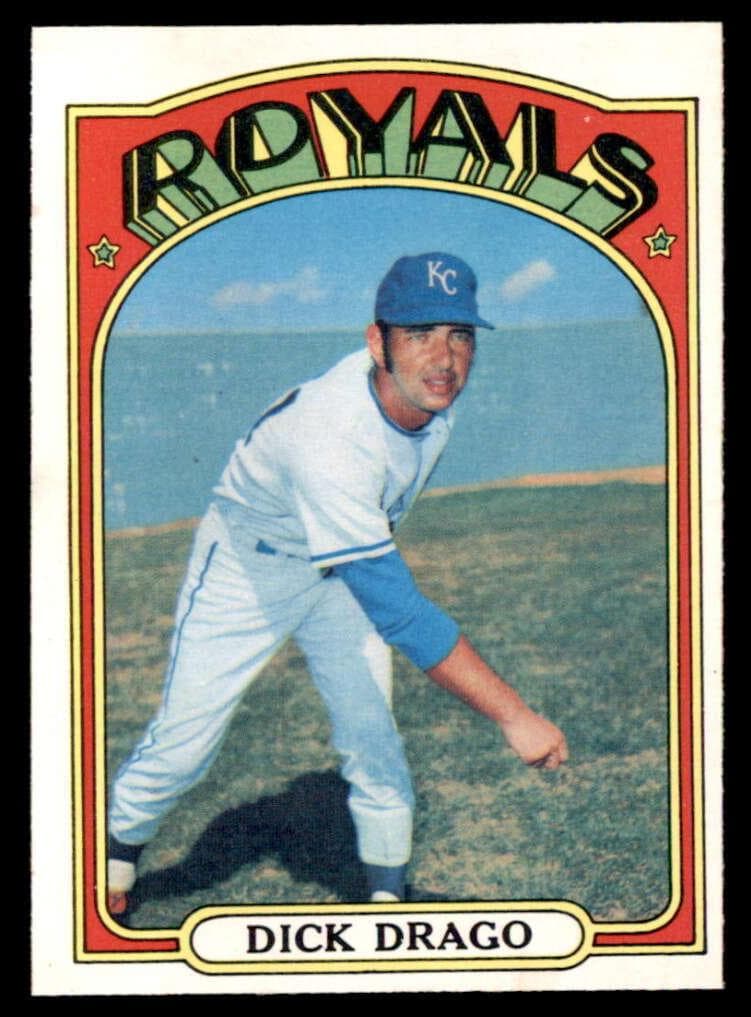 Dick Drago 1972 topps O-Pee-Chee