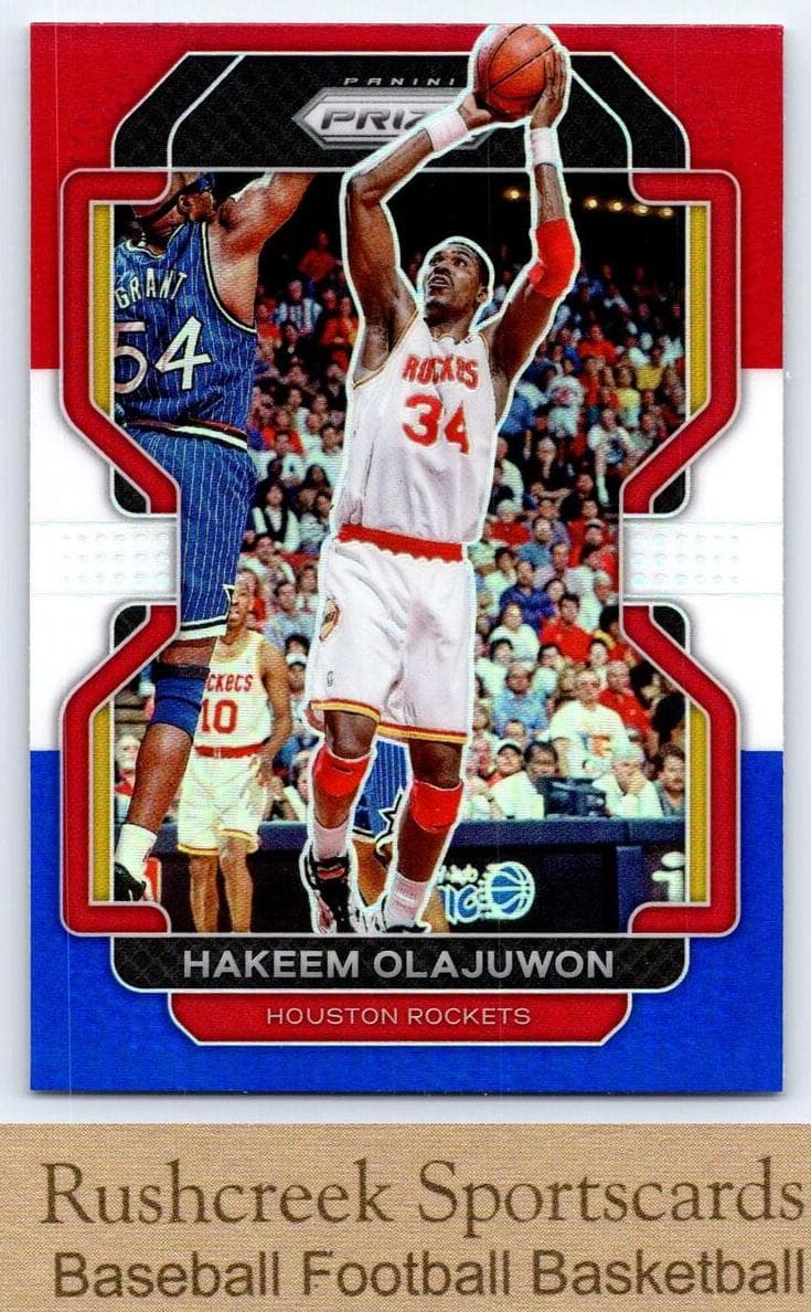 Hakeem Olajuwon 2021 panini Panini Prizm
