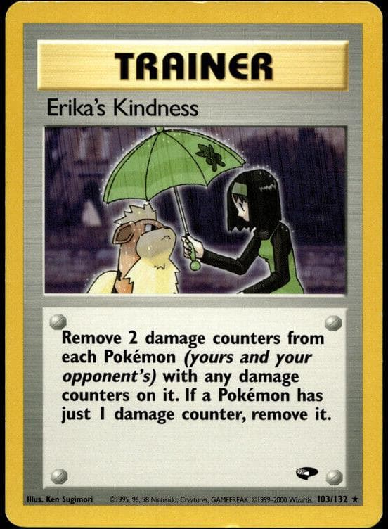 Erika's Kindness trading card