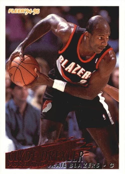 Clyde Drexler 1994 fleer