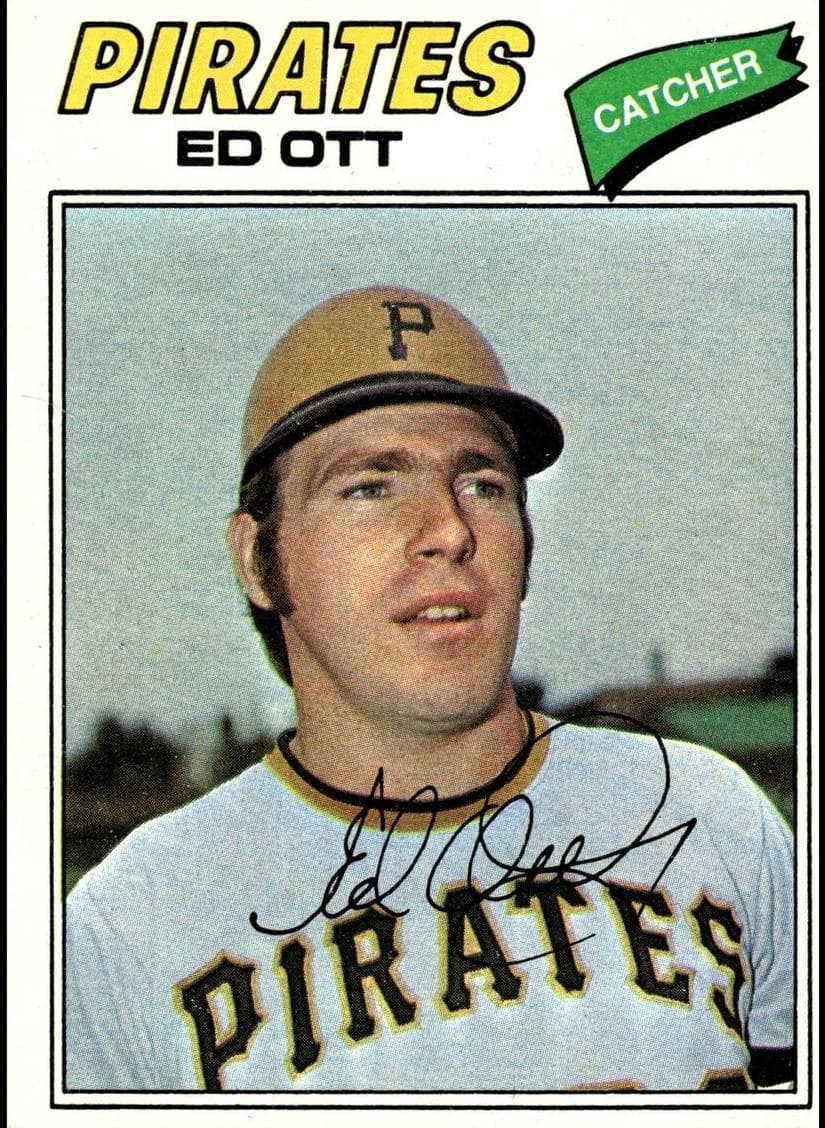Ed Ott 1977 topps Topps